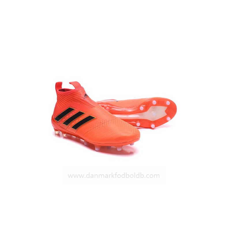 Adidas Ace 17+ Purecontrol FG Fodboldstøvler Herre – Orange Sort